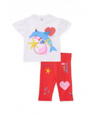 girls knit set with dolphin design (Copy)