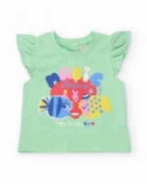 girls knit set with ruffled sleeves (1) (Copy)