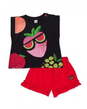 girls knitted set with applied sunglasses (Copy)